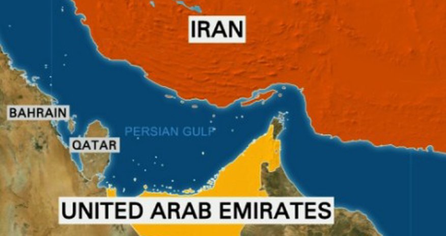 Five Iranian boats fire shots in the Persian Gulf Five Iranian boats fire shots in the Persian Gulf