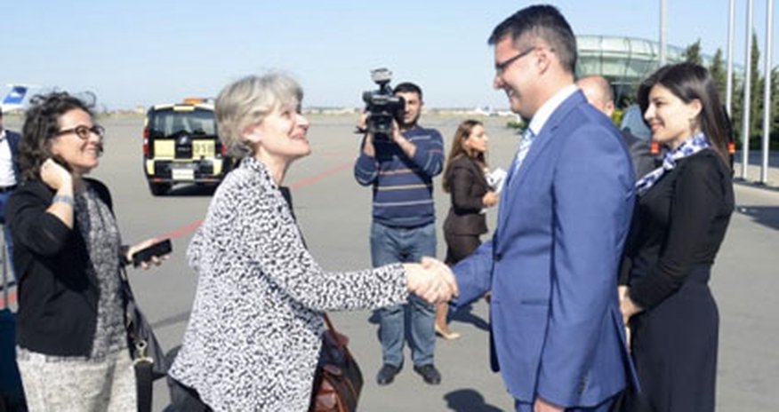 İrina Bokova Bakıdadır İrina Bokova Bakıdadır