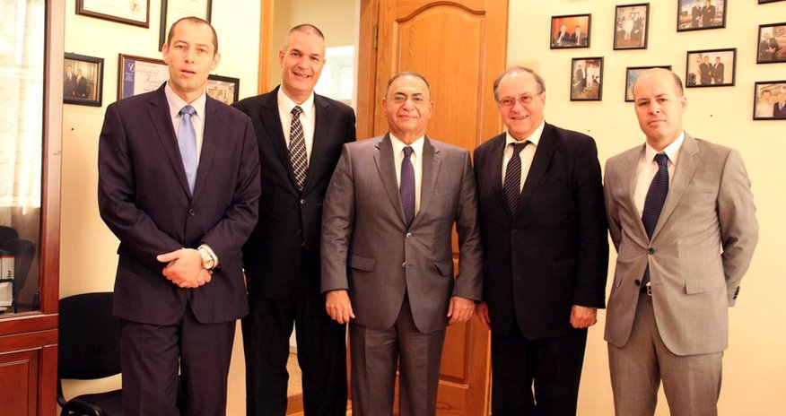 Asim Mollazade meets Israeli diplomats Asim Mollazade meets Israeli diplomats