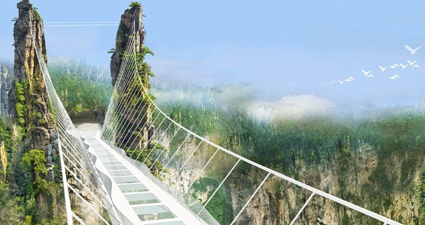 China set to open the most terrifying walkway in the world China set to open the most terrifying walkway in the world