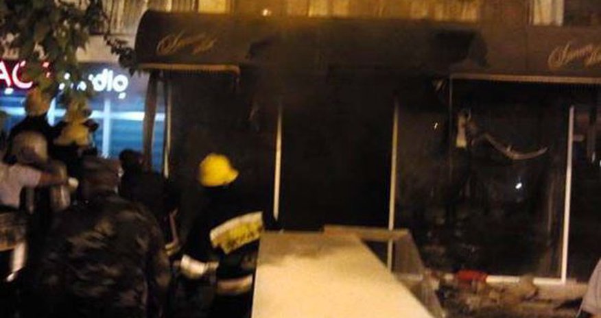 Пожар в Баку Пожар в Баку