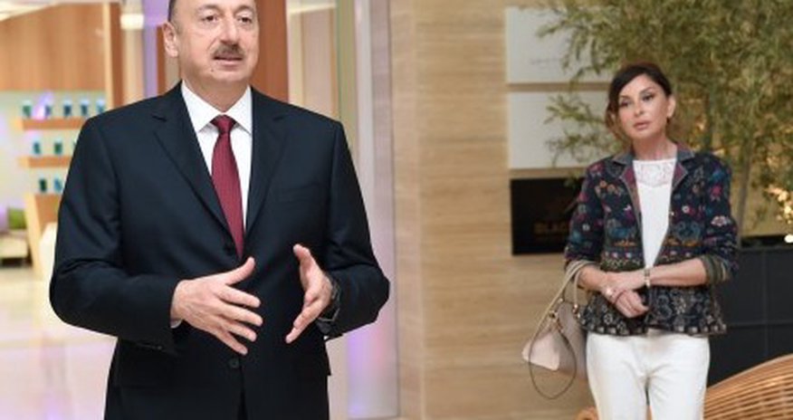 Президент ознакомился с главным офисом Евроигр Президент ознакомился с главным офисом Евроигр