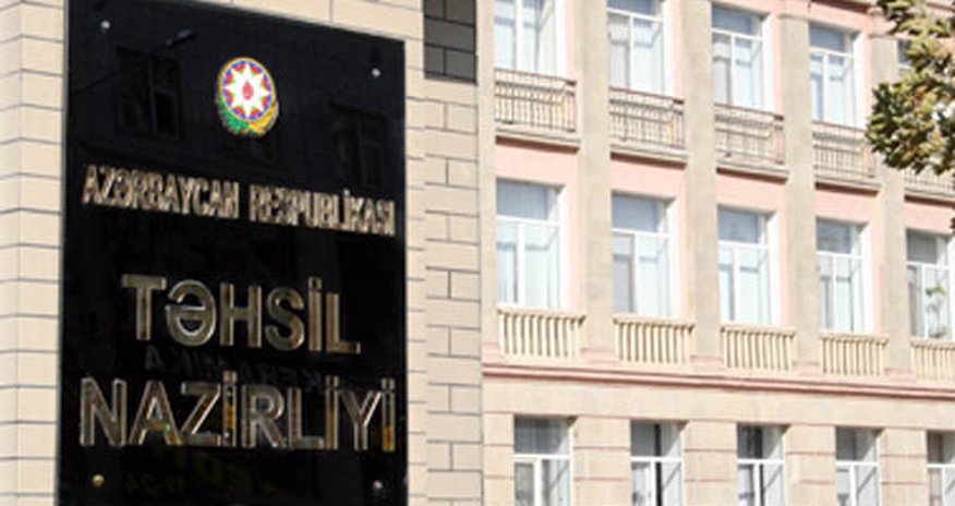 Təhsil Nazirliyində diplomların tanınması ilə əlaqədar sənədlərin qəbulu dayandırılır Təhsil Nazirliyində diplomların tanınması ilə əlaqədar sənədlərin qəbulu dayandırılır