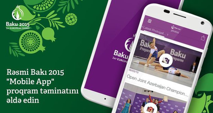 Bakı 2015-in mobil tətbiqetməsi Bakı 2015-in mobil tətbiqetməsi