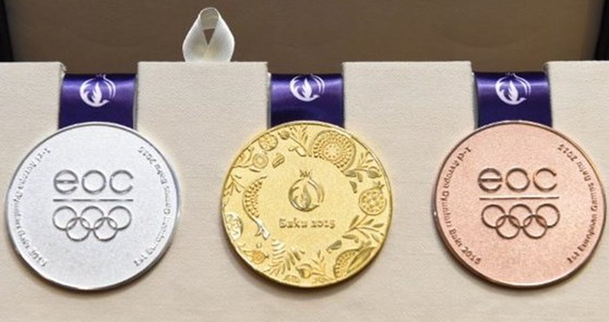 "Bakı-2015"in medalları belə olacaq "Bakı-2015"in medalları belə olacaq