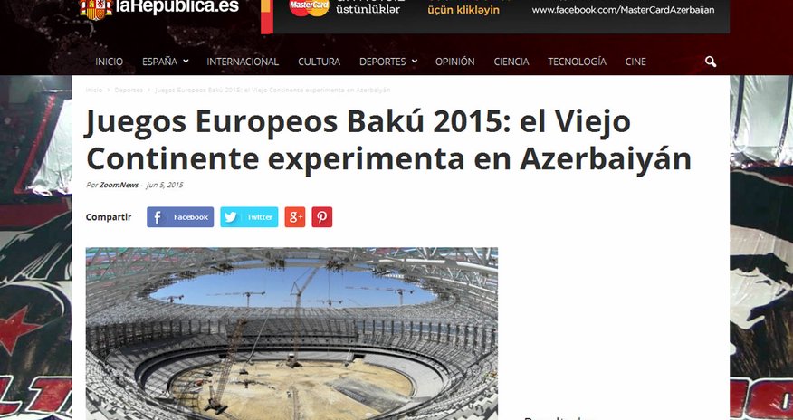 Испанский журналист вступился за Евроигры Испанский журналист вступился за Евроигры