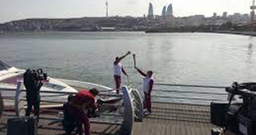 Avropa Oyunlarının məşəli Bakıda Avropa Oyunlarının məşəli Bakıda