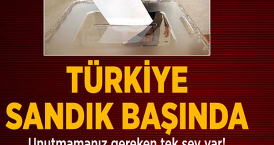 Türkiyədə səsvermə başa çatdı Türkiyədə səsvermə başa çatdı
