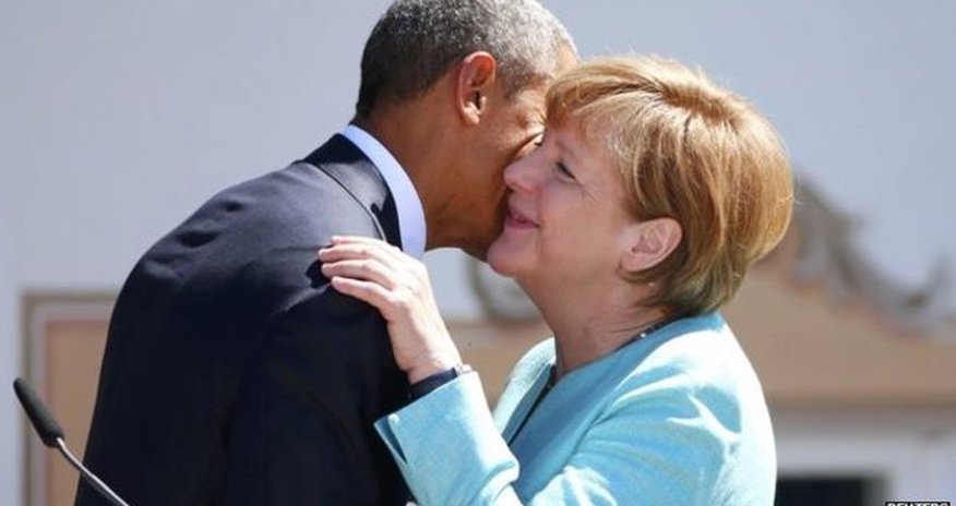 G7 summit: Obama and Merkel firm on Russia sanctions G7 summit: Obama and Merkel firm on Russia sanctions