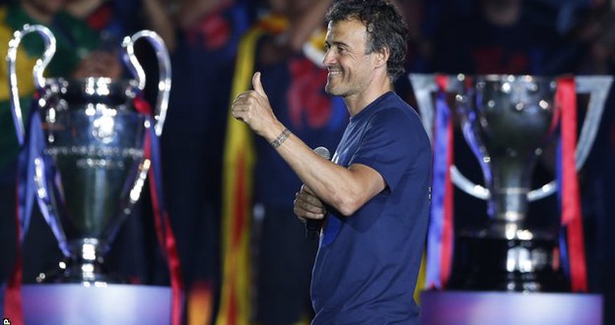 Barcelona: Coach Luis Enrique extends contract to 2017 Barcelona: Coach Luis Enrique extends contract to 2017