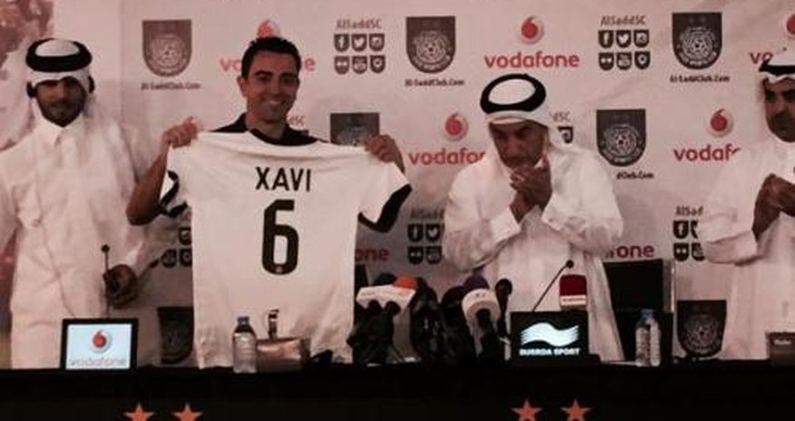 Xavi rəsmən Qətər klubunda Xavi rəsmən Qətər klubunda