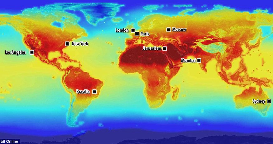 Our scorched Earth in 2100 Our scorched Earth in 2100