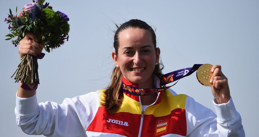 Shooter Fatima Galvez earns gold for Spain Shooter Fatima Galvez earns gold for Spain