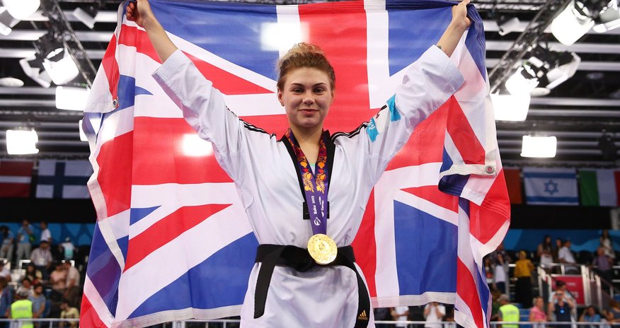 Kickboxer turned taekwondoka Maddock wins gold Kickboxer turned taekwondoka Maddock wins gold