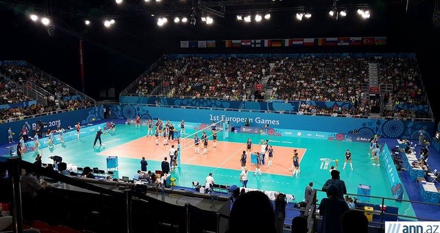 "Baku 2015": Kristal Zalda voleybol həyəcanı "Baku 2015": Kristal Zalda voleybol həyəcanı