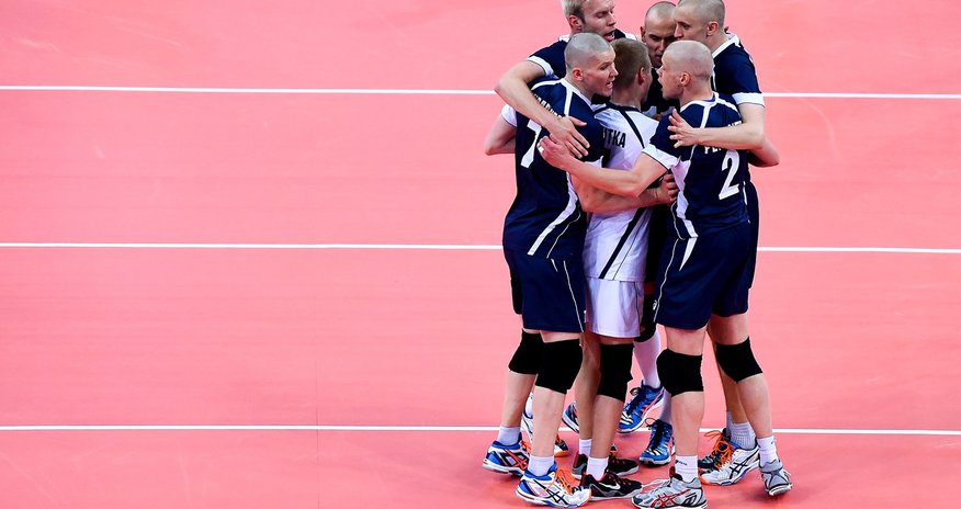 The bald facts about Finland's Volleyball team The bald facts about Finland's Volleyball team