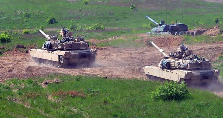 US to send 250 tanks to countries along Russian border to 'respond to Russian aggression' US to send 250 tanks to countries along Russian border to 'respond to Russian aggression'