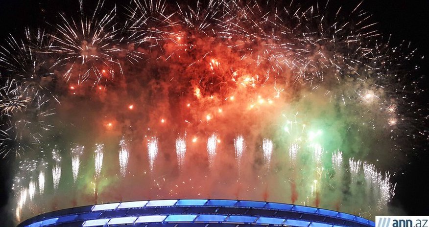 Dazzling show closes Baku 2015 European Games Dazzling show closes Baku 2015 European Games