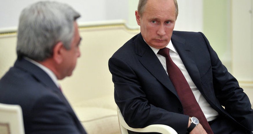 Путин провел телефонный разговор с Саркисяном Путин провел телефонный разговор с Саркисяном