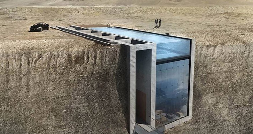 Casa Brutale: the concrete cliff-face villa Casa Brutale: the concrete cliff-face villa