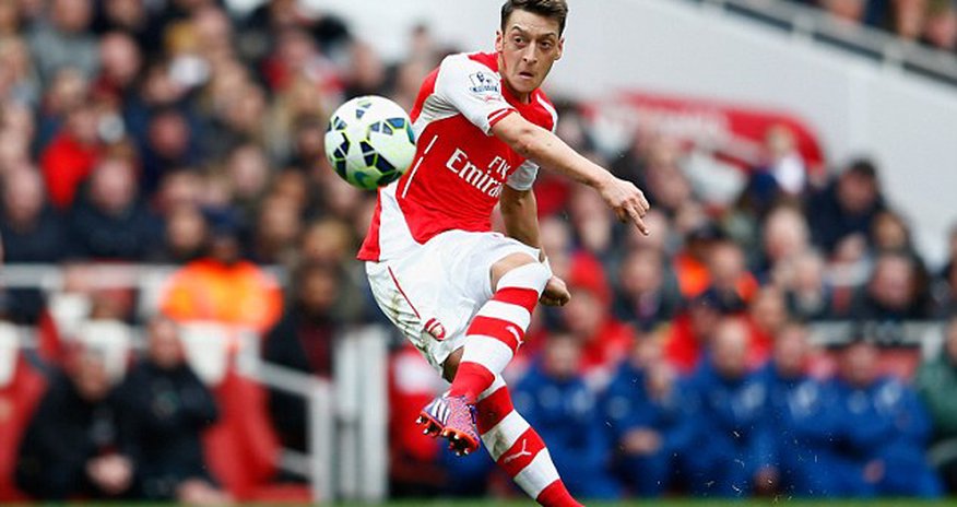Arsenal midfielder Mesut Ozil shows his caring side Arsenal midfielder Mesut Ozil shows his caring side
