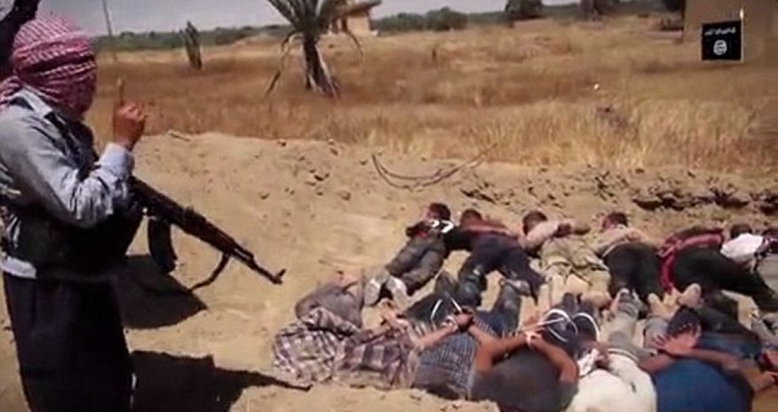ISIS release footage of their biggest massacre ISIS release footage of their biggest massacre