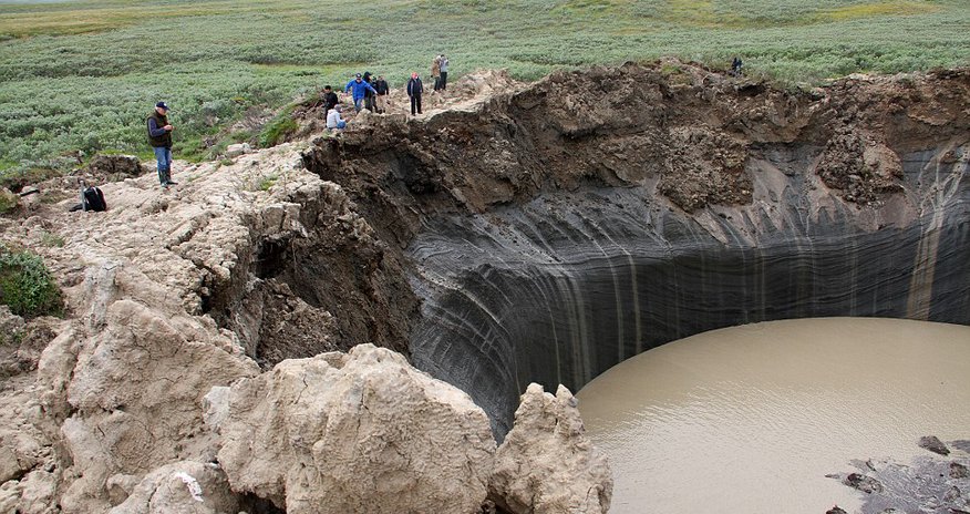 Mystery of Siberia's 200ft-deep craters solved Mystery of Siberia's 200ft-deep craters solved