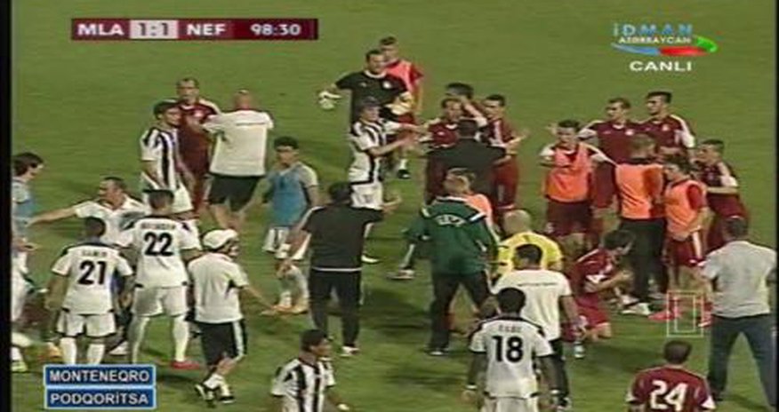 UEFA “Neftçi”nin futbolçularını cəzalandırdı UEFA “Neftçi”nin futbolçularını cəzalandırdı