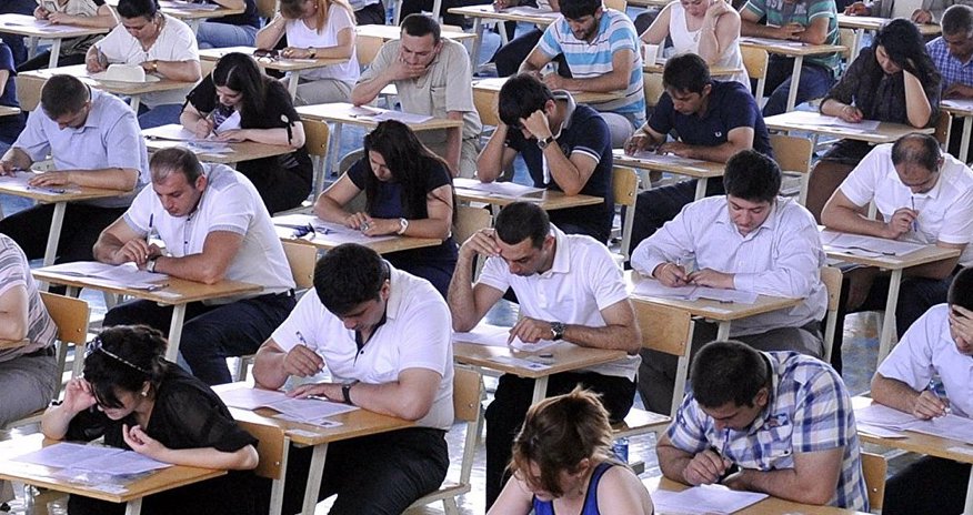 Müəllimlərin işə qəbulu üzrə müsabiqənin test imtahanları başlayıb Müəllimlərin işə qəbulu üzrə müsabiqənin test imtahanları başlayıb