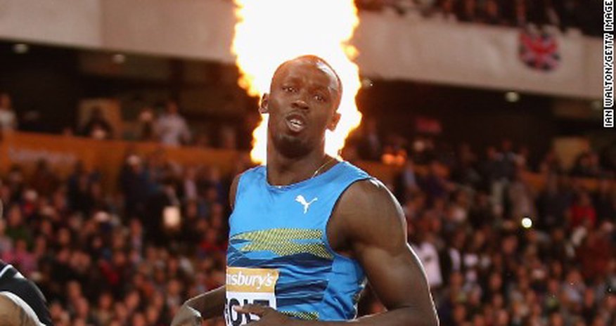 Usain Bolt: Triple Olympic champion swaps chicken nuggets for vegetables Usain Bolt: Triple Olympic champion swaps chicken nuggets for vegetables