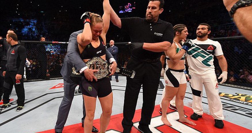 Ronda Rousey defends title with 34-second KO Ronda Rousey defends title with 34-second KO