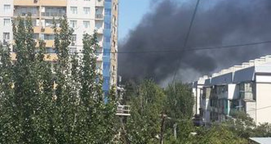 Пожар в Баку Пожар в Баку