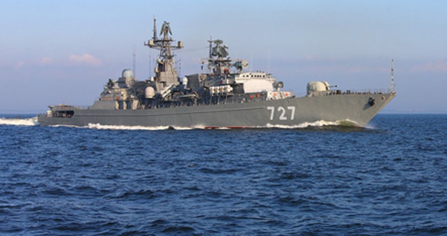 В порт Баку зашли три корабля ВМС России В порт Баку зашли три корабля ВМС России