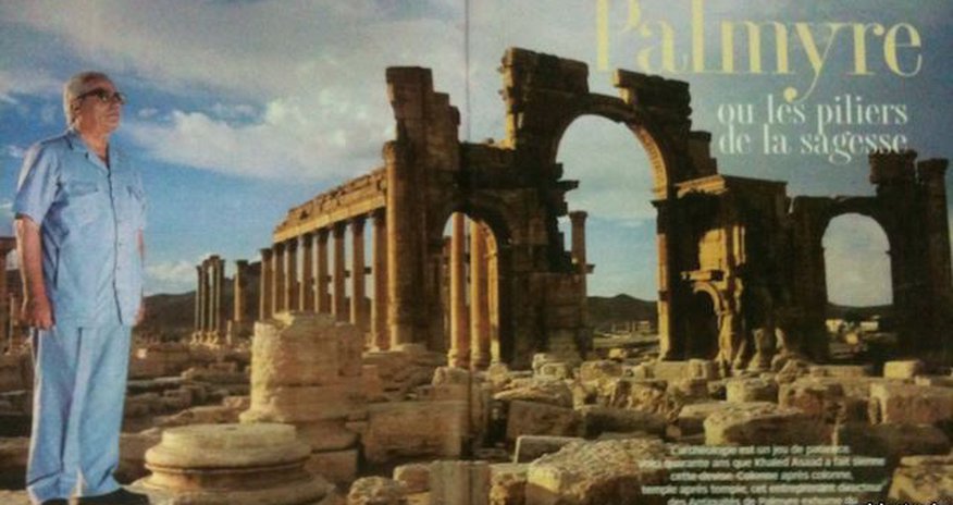 İŞİD Palmirada arxeoloqun başını kəsib İŞİD Palmirada arxeoloqun başını kəsib