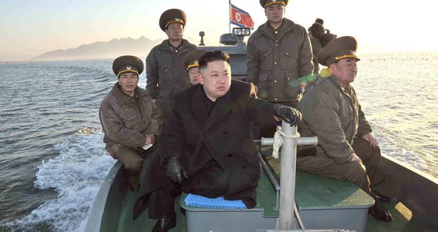 Kim Çen Inın əsgərləri Cənubi Koreyanı atəşə tutdu Kim Çen Inın əsgərləri Cənubi Koreyanı atəşə tutdu