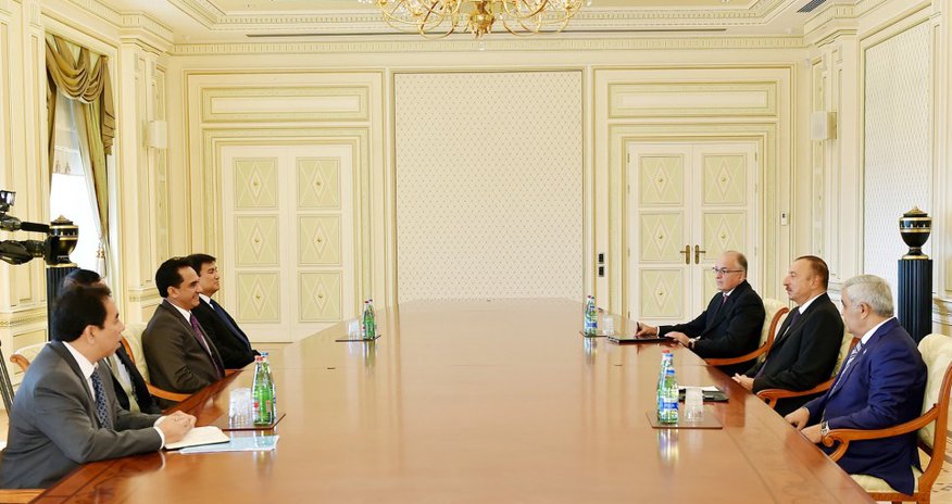 Petronas CEO meets President Aliyev, SOCAR CEO in Baku Petronas CEO meets President Aliyev, SOCAR CEO in Baku