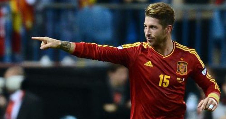 Ramos Xaviyə çatdı Ramos Xaviyə çatdı