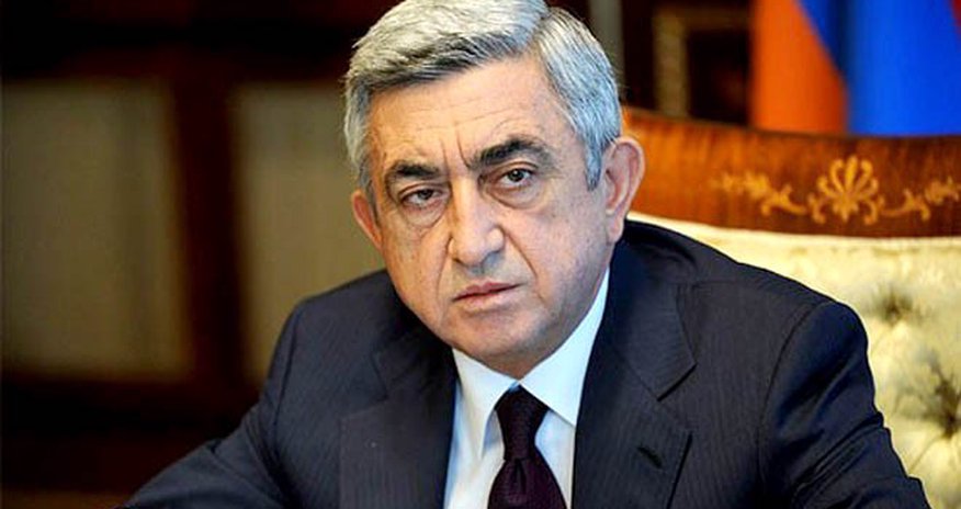 Sarqsyan Qarabağda müharibə təhlükəsindən danışdı Sarqsyan Qarabağda müharibə təhlükəsindən danışdı