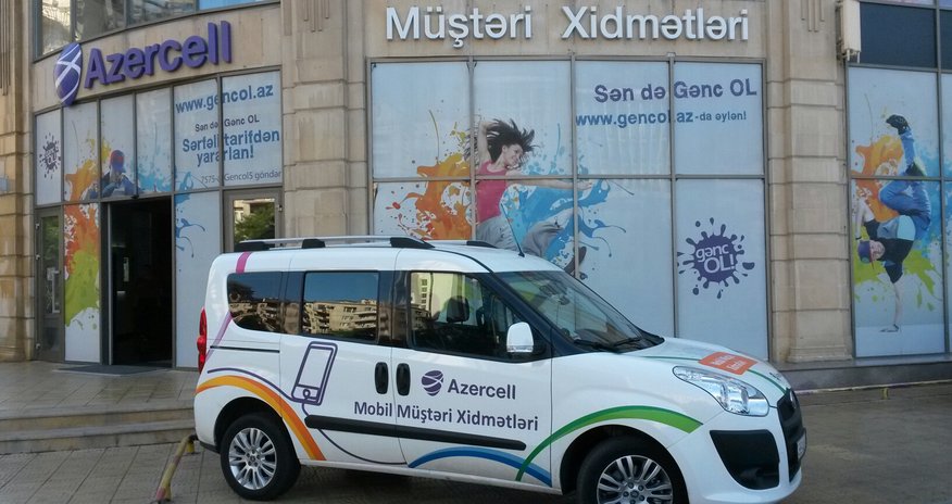 Azercell launches mobil customer service Azercell launches mobil customer service