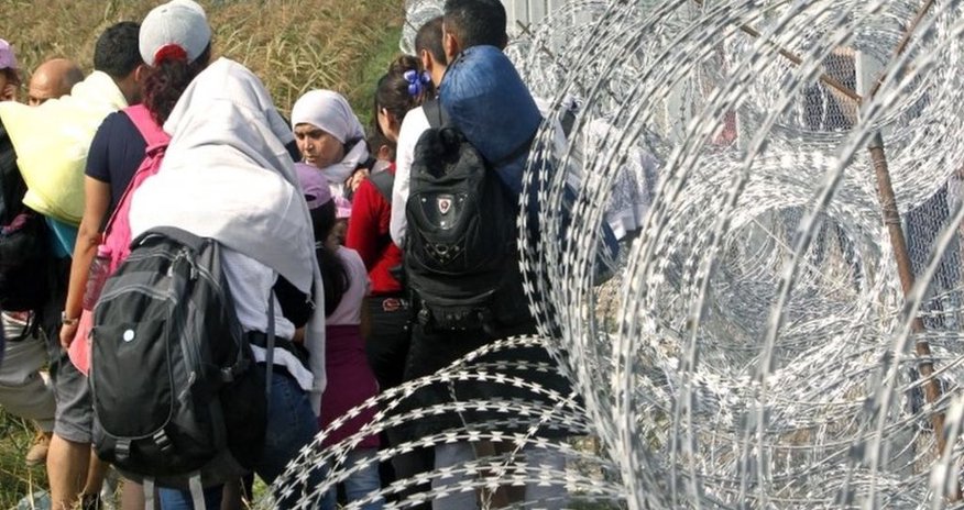 Migrants face hunt for new routes as Hungary border sealed Migrants face hunt for new routes as Hungary border sealed