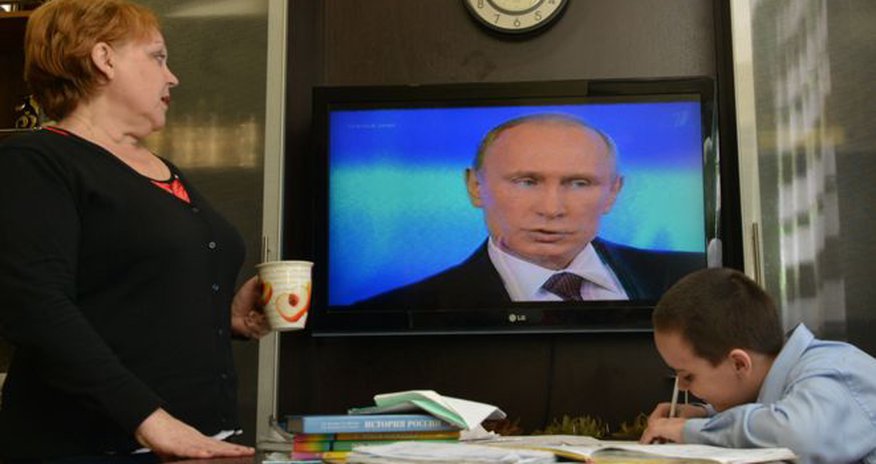 Russia in 'information war' with West to win hearts and minds Russia in 'information war' with West to win hearts and minds