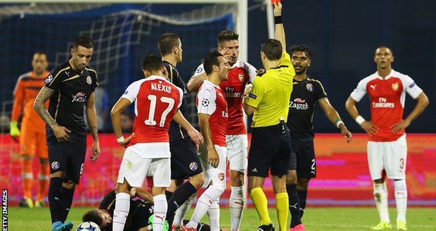 Dinamo Zagreb 2 - 1 Arsenal Dinamo Zagreb 2 - 1 Arsenal