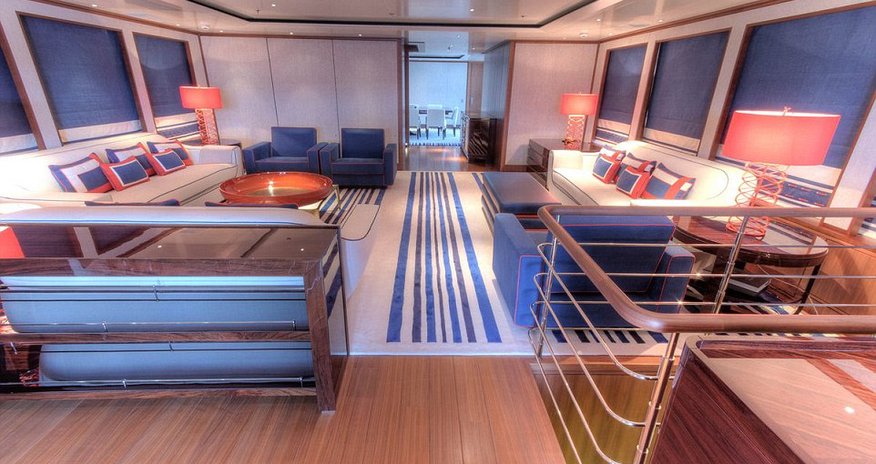Helipads, hot tubs and en-suite staterooms Helipads, hot tubs and en-suite staterooms
