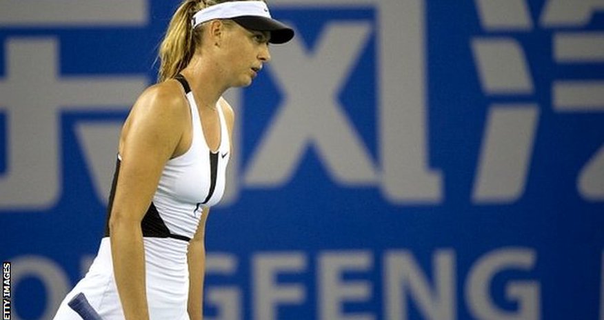 Maria Sharapova injured on return to action at Wuhan Open Maria Sharapova injured on return to action at Wuhan Open