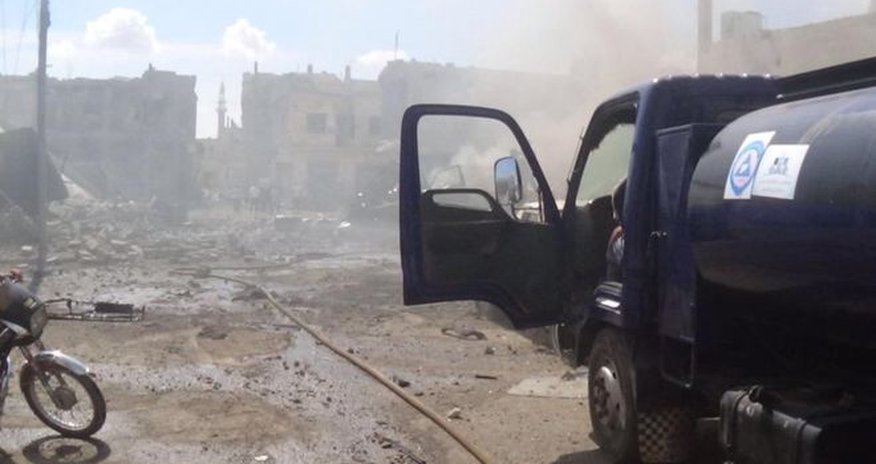 Syria conflict: US says Russian air strikes 'indiscriminate' Syria conflict: US says Russian air strikes 'indiscriminate'