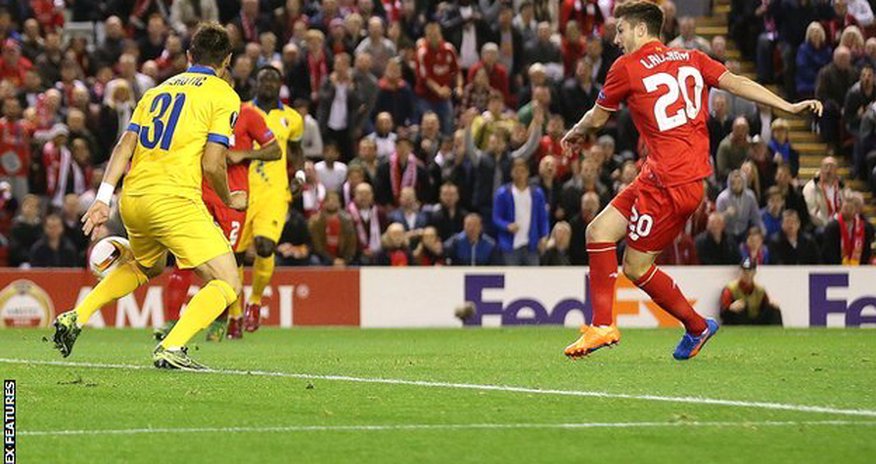 Liverpool 1 - 1 FC Sion Liverpool 1 - 1 FC Sion