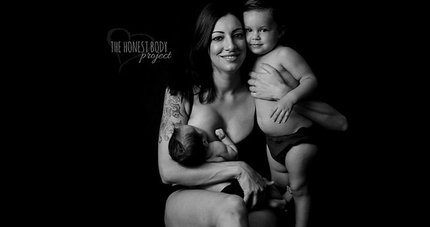 The beauty of the post-baby body The beauty of the post-baby body