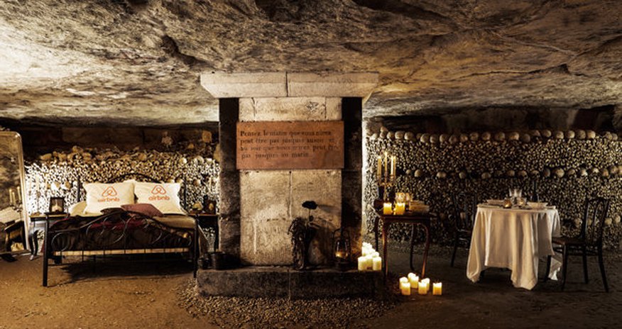 Would you sleep in an underground graveyard hotel? Would you sleep in an underground graveyard hotel?