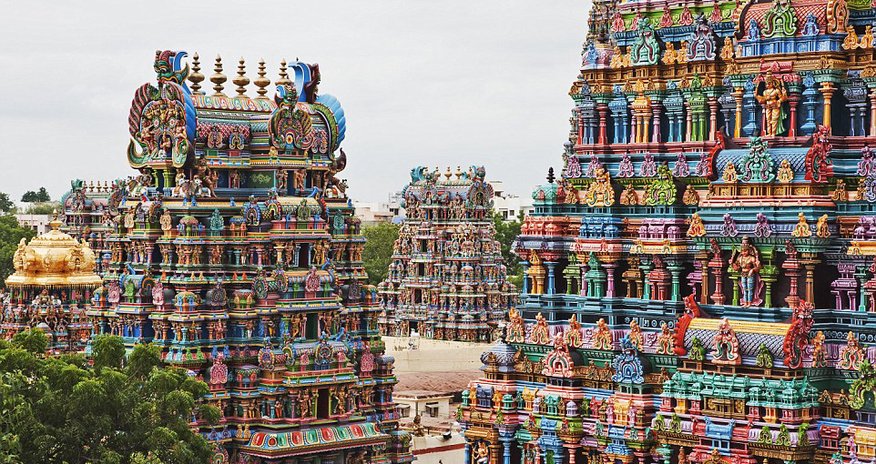India's technicolor temples India's technicolor temples