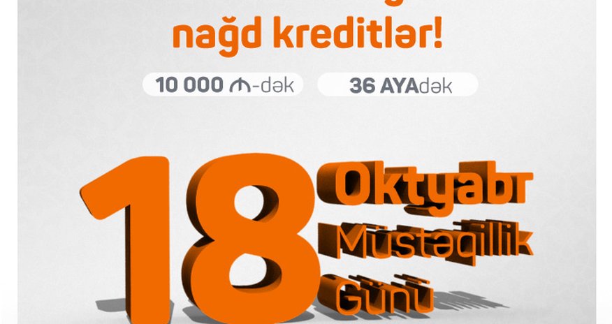 Unibankdan Müstəqillik günü hədiyyəsi Unibankdan Müstəqillik günü hədiyyəsi